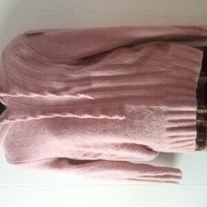 Simply Vera pink hooded sweater xs